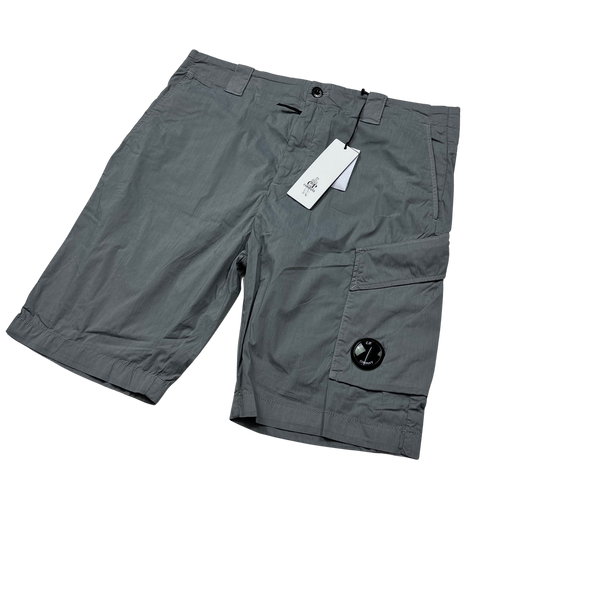 CP Company Grey 50 Fili Stretch Utility Shorts - Large & XL
