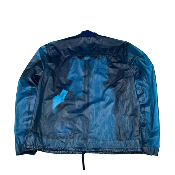 CP Company Pium Opaque Blue Bomber Jacket - Medium