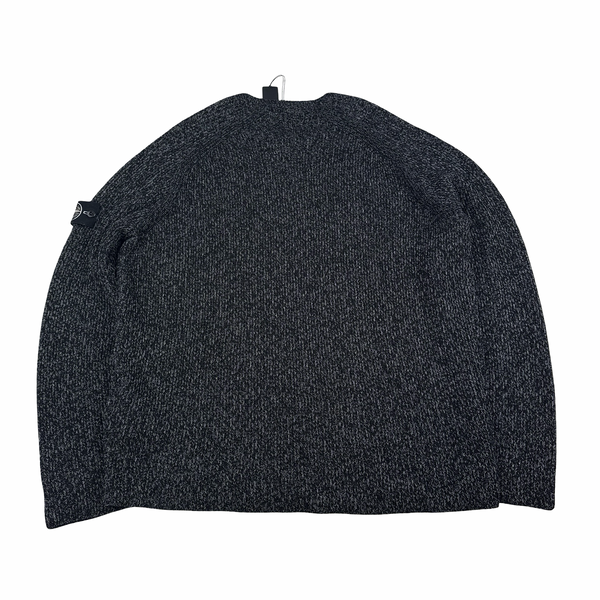 Stone Island 2025 Reflective Knit Crewneck Wool Knit Jumper - XXL