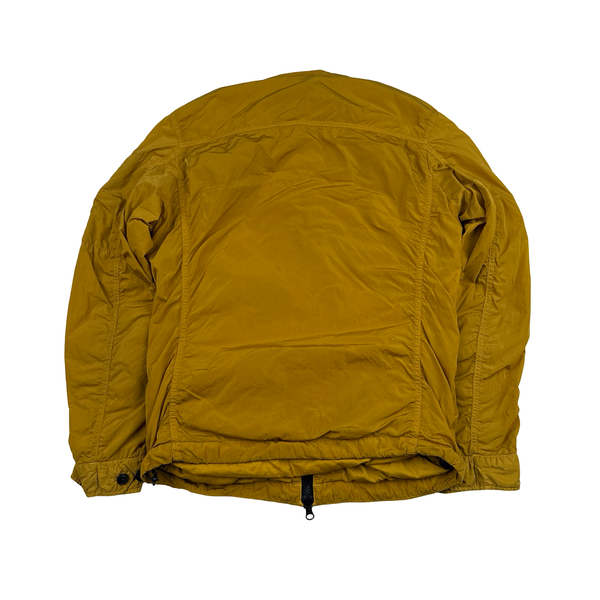 CP Company Mustard Yellow Lens Viewer Nylon Jacket - Small