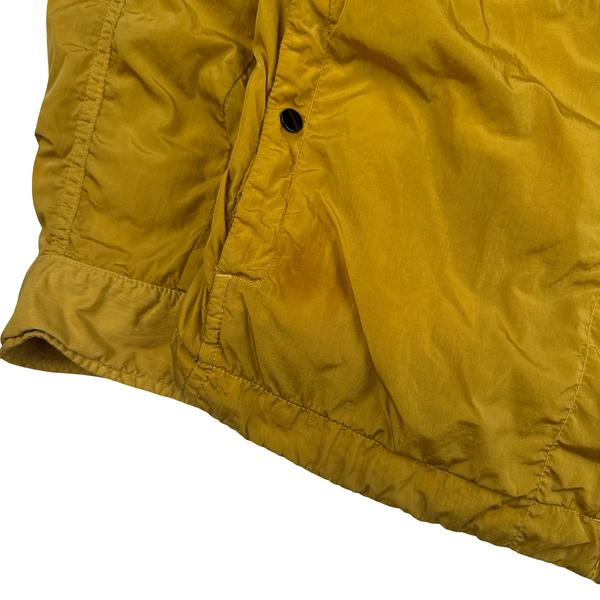 CP Company Mustard Yellow Lens Viewer Nylon Jacket - Small