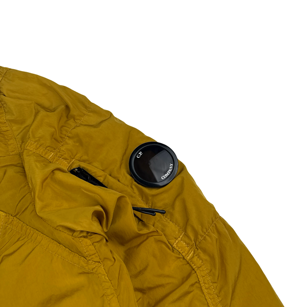 CP Company Mustard Yellow Lens Viewer Nylon Jacket - Small