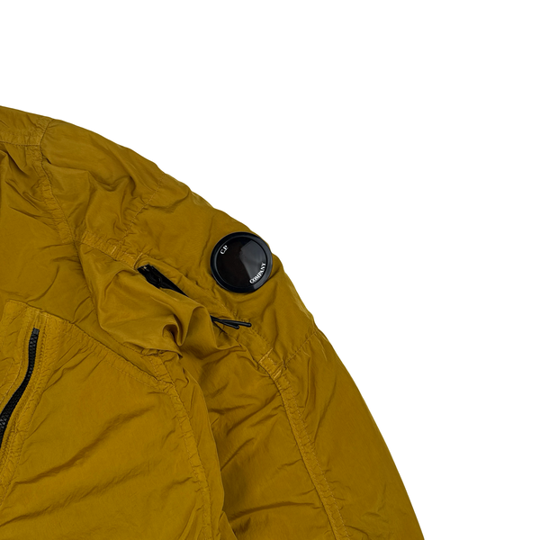 CP Company Mustard Yellow Lens Viewer Nylon Jacket - Small