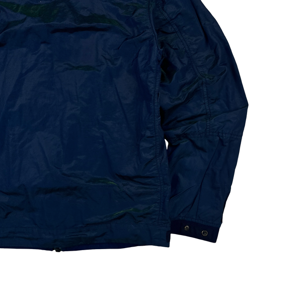 Stone Island 2017 Blue Nylon Metal Watro Colour Weft Jacket - Small