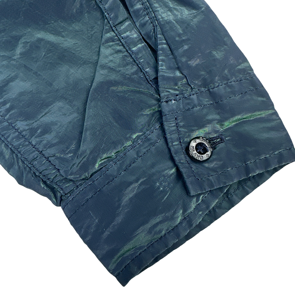 Stone Island 2017 Dark Blue/Green Weft Overshirt - XL