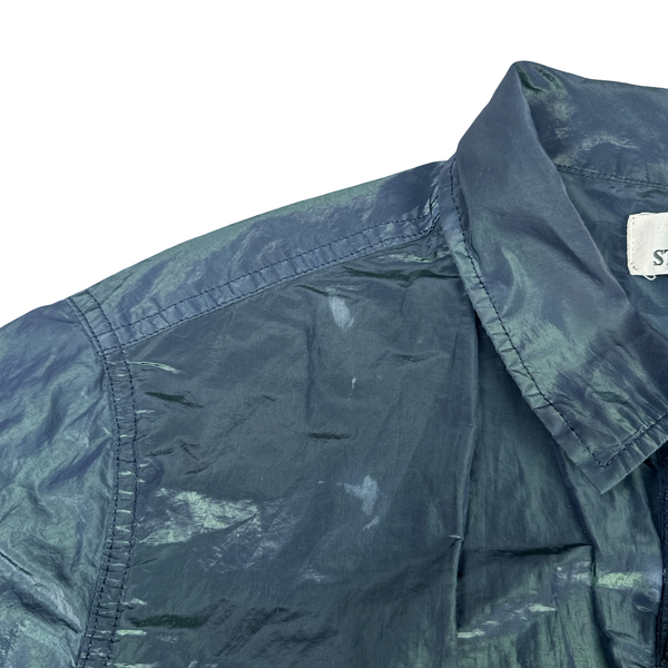 Stone Island 2017 Dark Blue/Green Weft Overshirt - XL