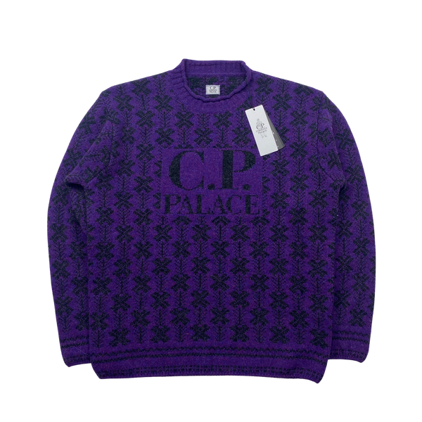 CP Company x Palace Purple Knit - XL