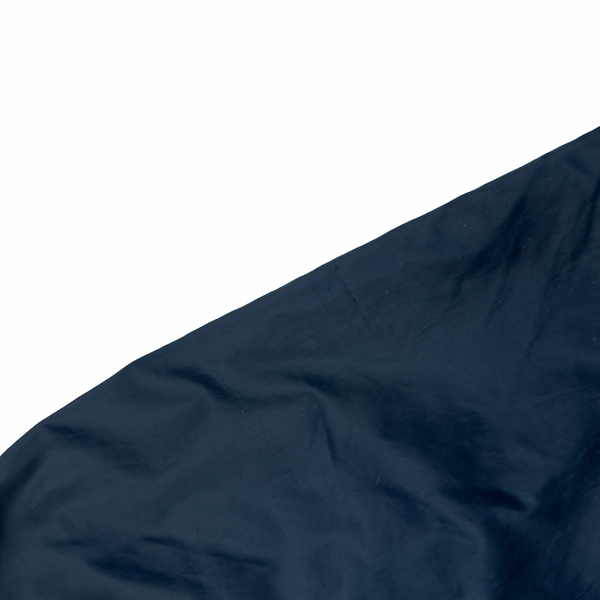 Stone Island 2000 Navy Vintage Fleece Lined Nylon Jacket - Medium