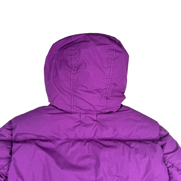 Stone Island Purple Naslan Light Watro Down TC Puffer Jacket - XL