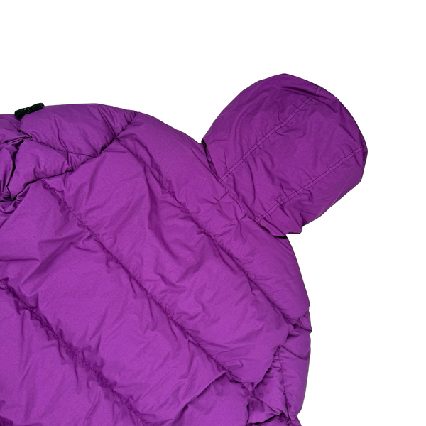 Stone Island Purple Naslan Light Watro Down TC Puffer Jacket - XL