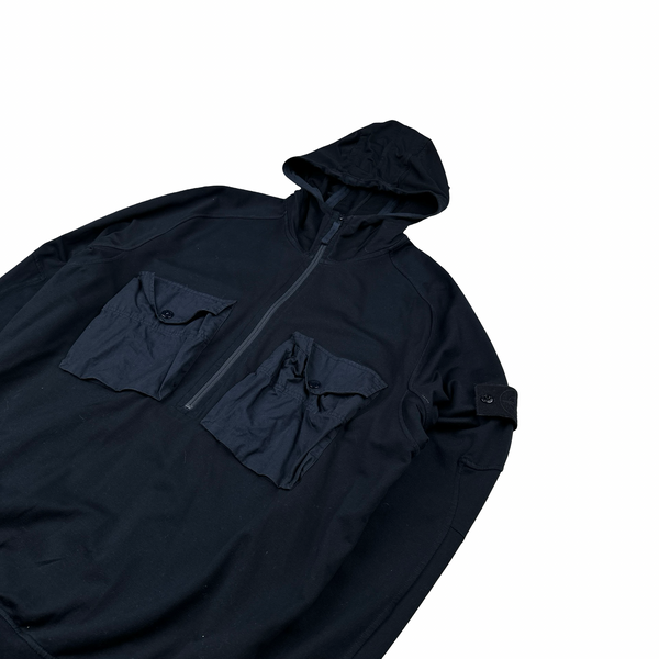 Stone Island 2020 Navy Ghost Smock Pullover Jumper - XL