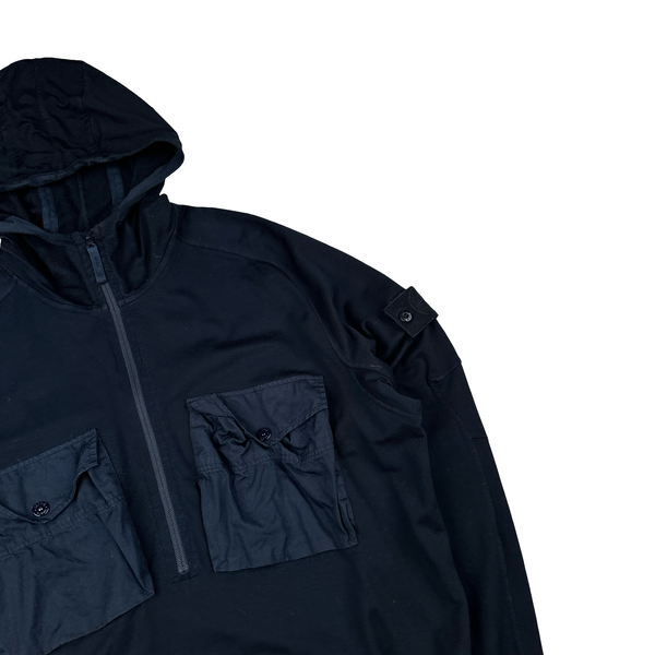 Stone Island 2020 Navy Ghost Smock Pullover Jumper - XL