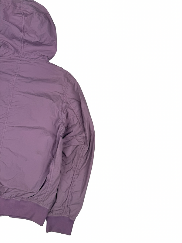 Stone Island Junior Hooded Pink Zip Up Windbreaker Jacket - Age 14