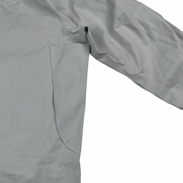 Ten C Lightweight Buttoned Neck Anorak Cotton Jacket - Large