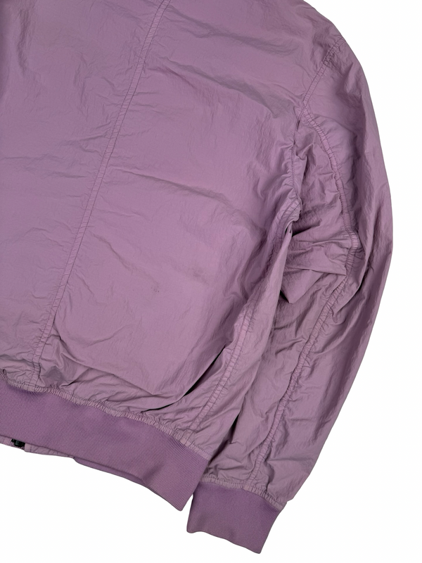 Stone Island Junior Hooded Pink Zip Up Windbreaker Jacket - Age 14