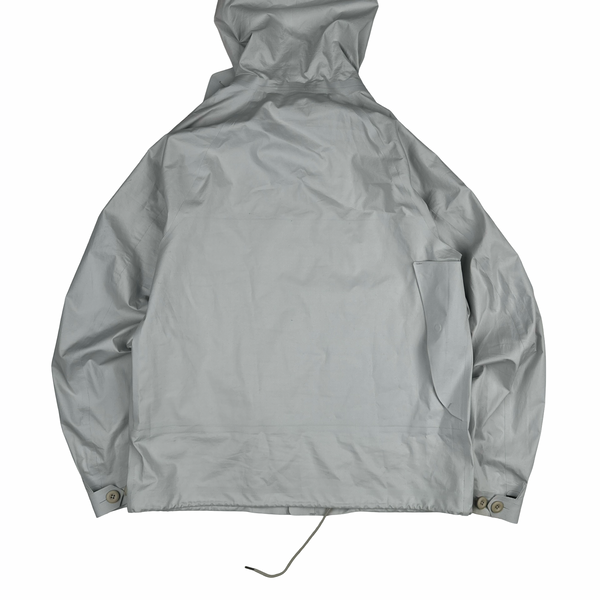 Ten C Lightweight Buttoned Neck Anorak Cotton Jacket - Large