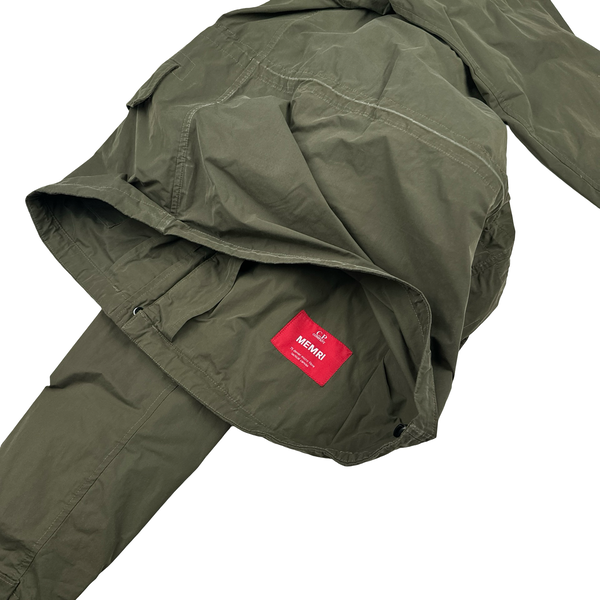 CP Company Khaki Memri Lens Viewer Jacket - Large