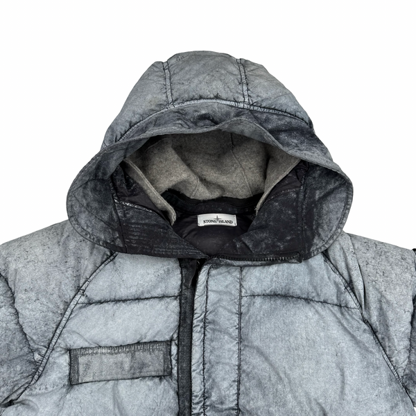 Stone Island 2017 Tela Nylon Down Dust Frost Puffer - Small