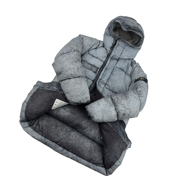 Stone Island 2017 Tela Nylon Down Dust Frost Puffer - Small