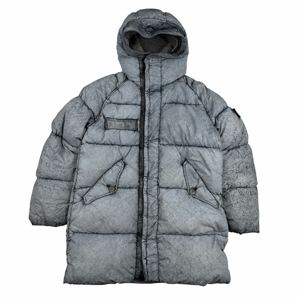 Stone Island 2017 Tela Nylon Down Dust Frost Puffer - Small