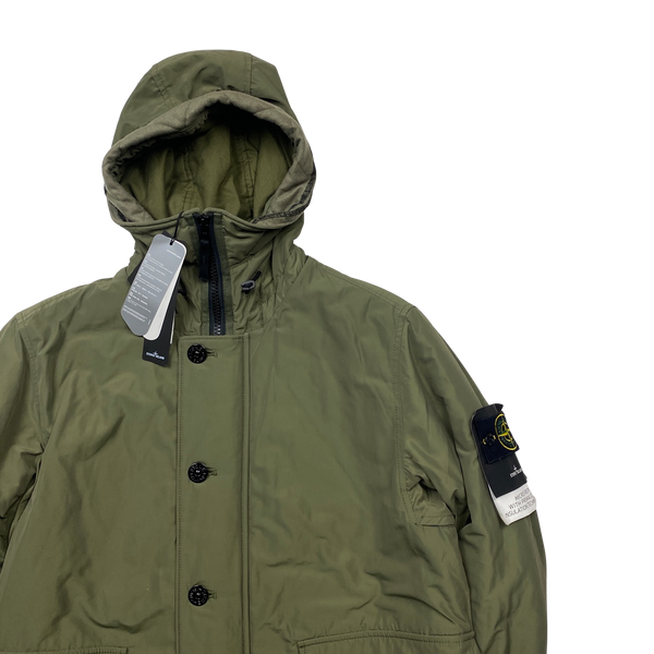 Stone Island Military Green Micro Reps Primaloft Jacket - Large