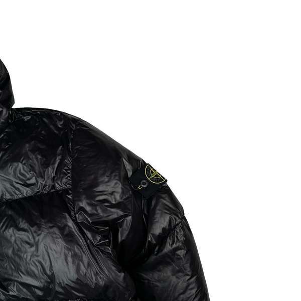 Stone Island 2017 Black Pertex Quantum Y Down Puffer Jacket - XXL