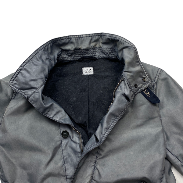 CP Company Grey Bonded Nylon Jacket - Small