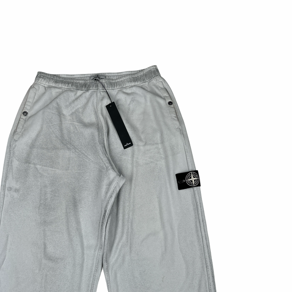 Stone Island 2026 Hand Sprayed Reflective Joggers - Large