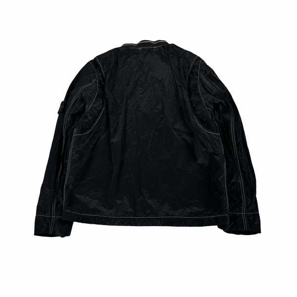 Stone Island 2004 Black Nylon Metal Jacket - XL