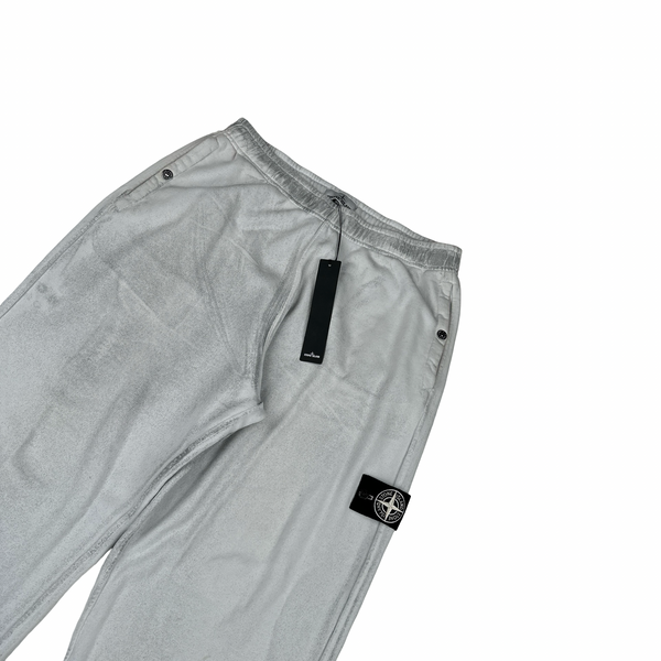Stone Island 2026 Hand Sprayed Reflective Joggers - Large