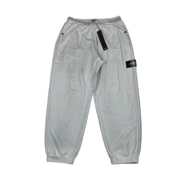 Stone Island 2026 Hand Sprayed Reflective Joggers - Large