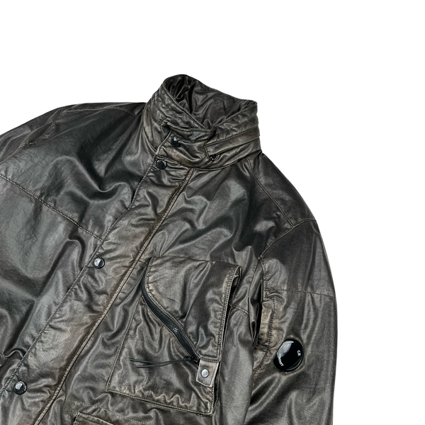 CP Company Brown Nyber Jacket - Medium