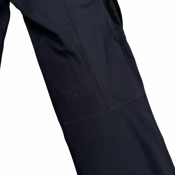 Arcteryx Black Soft Shell Cargo Hiking Trousers - Large