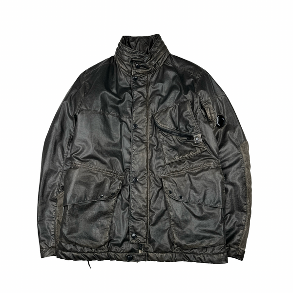 CP Company Brown Nyber Jacket - Medium