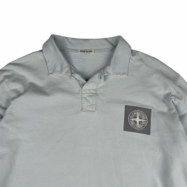 Stone Island 2005 Vintage Compass Patch Long Sleeve T shirt  - Large