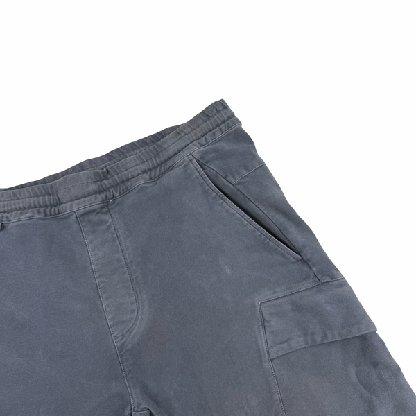 CP Company Brushed Blue Resist Dyed Cotton Lens Viewer Trousers - Medium (48)