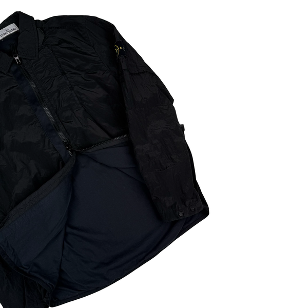 Stone Island Zipped Nylon Metal Overshirt - Medium