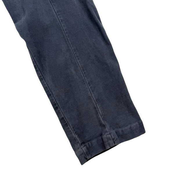 CP Company Brushed Blue Resist Dyed Cotton Lens Viewer Trousers - Medium (48)