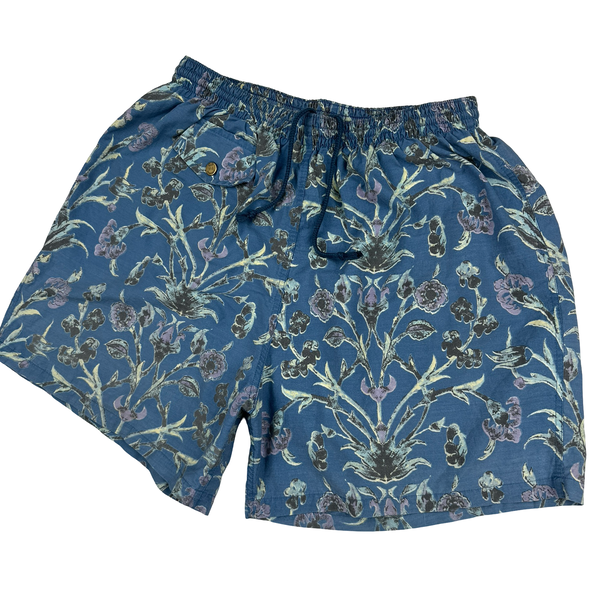 Cp Company 1995 Floral Front Pocket Vintage Swim Shorts - Large