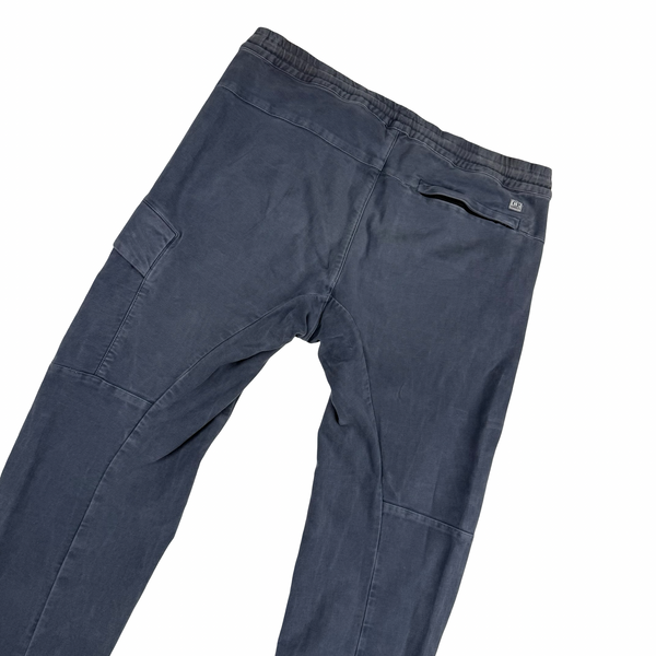 CP Company Brushed Blue Resist Dyed Cotton Lens Viewer Trousers - Medium (48)