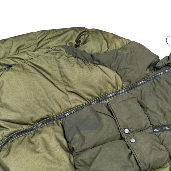 CP Company Bi Mesh Green Puffer Goggle Jacket -  XL