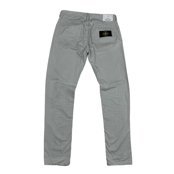 Stone Island 2017 Slim Fit Light grey Jeans - 33"