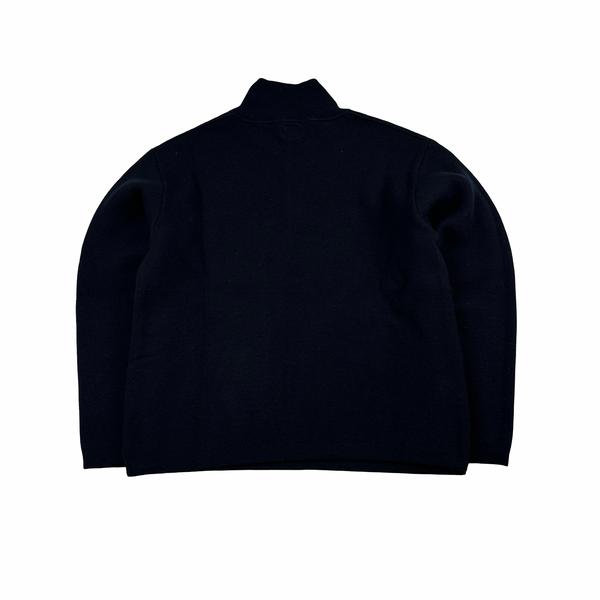 CP Company Vintage 2000 Thick Wool Pullover Quarter Zip Jumper - XL