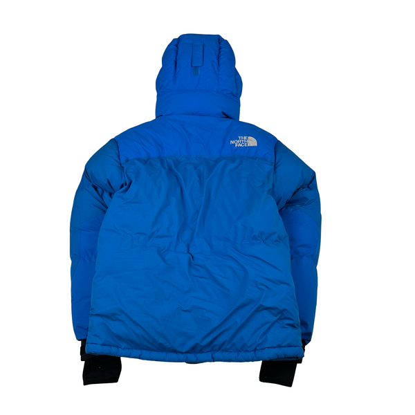 North Face Blue Summit Series 700 Down Hooded Puffer Jacket - Medium