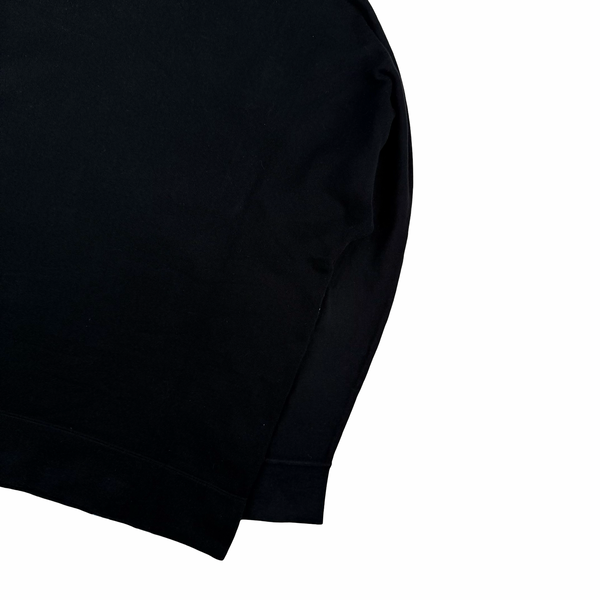 Stone Island 2021 Spellout Compass Knit Crewneck Sweater - Small
