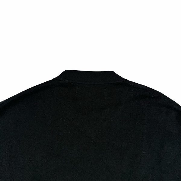 Stone Island 2021 Spellout Compass Knit Crewneck Sweater - Small