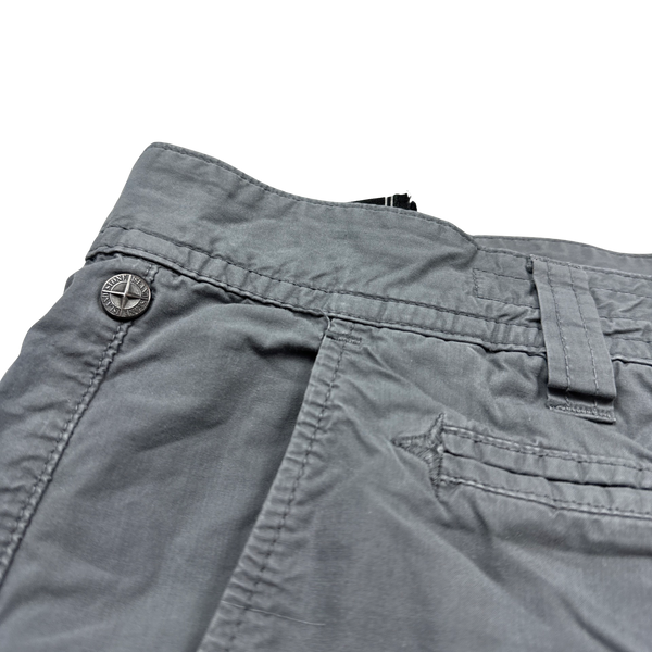 Stone Island 2009 Relaxed Fit Grey Cotton Trousers - 38"