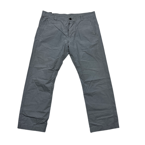 Stone Island 2009 Relaxed Fit Grey Cotton Trousers - 38"