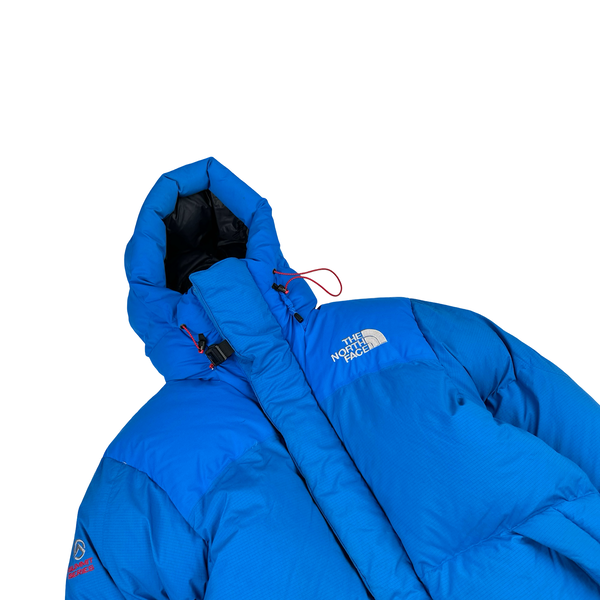 North Face Blue Summit Series 700 Down Hooded Puffer Jacket - Medium