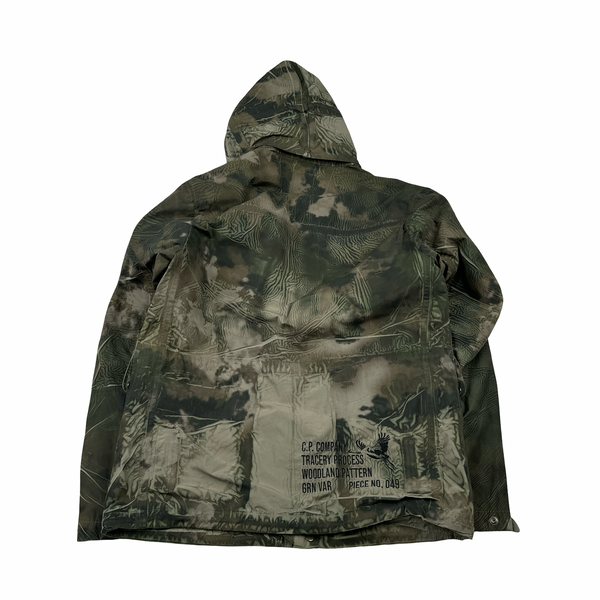 CP Company Tracery La Mille Hooded Goggle Camo Jacket - XS